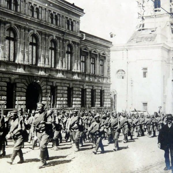 Bucovina Intrarea rușilor în Cernăuți 1914