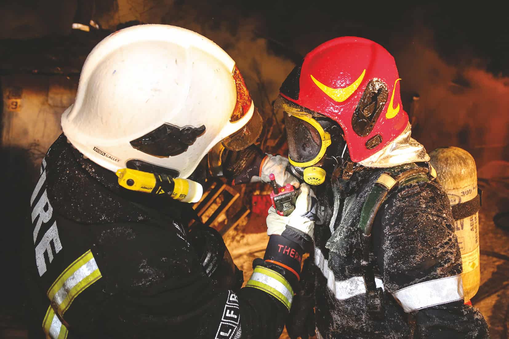 Intervenție a pompierilor la temperaturi minime, extrme