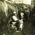 Moldova soldați în tranșee 1917