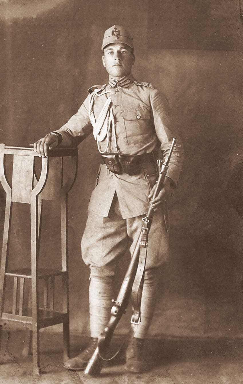 Soldat din Jandarmeria Rurală, 1916